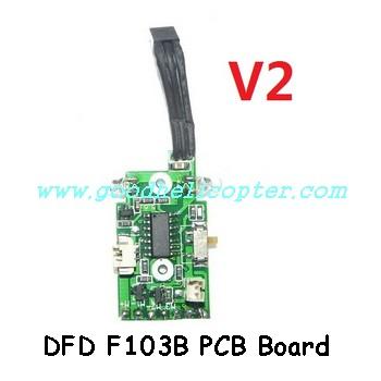 dfd-f103-f103a-f103b helicopter parts pcb board (V2 for f103B)